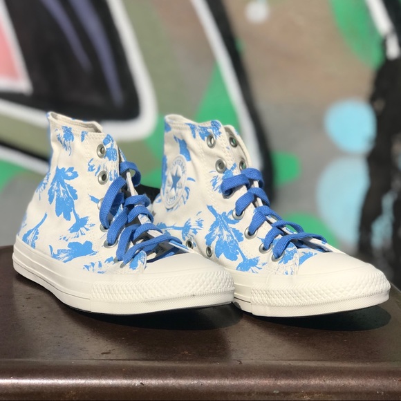 Converse CT All Star Hi Hybrid Floral Sneakers - Picture 2 of 10